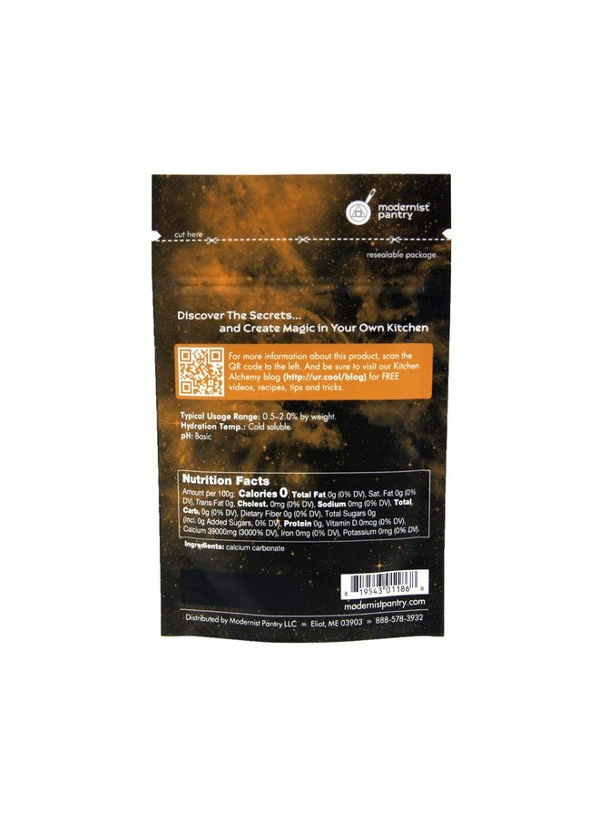 Modernist Pantry Pure Calcium Carbonate ⊘ Non-GMO Gluten-Free Vegan OU Kosher Certified - 50g/2oz - Image 3