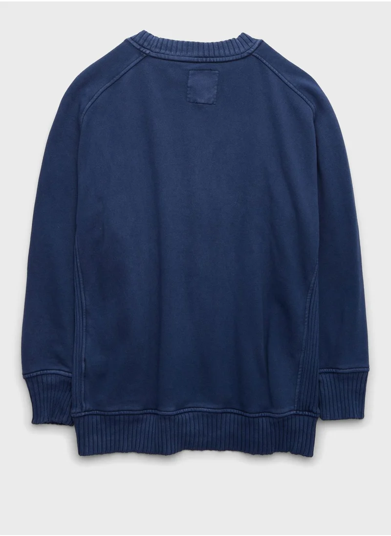 آري من امريكان ايجل Graphic Knitted Sweatshirt