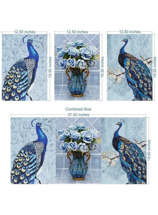 Rangoli Wood Animals Painting, Multicolour, Abstract, 12x19 inch - Image 4