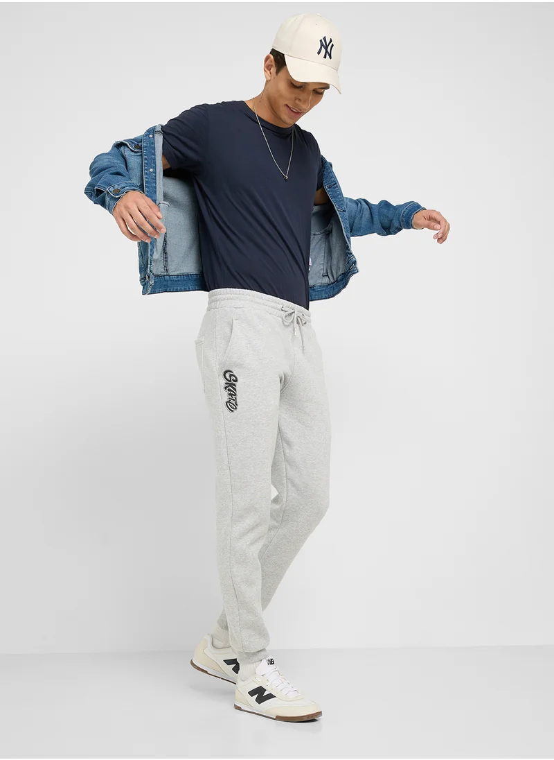 Seventy Five Basics Essential Fleece Cuffed Joggers