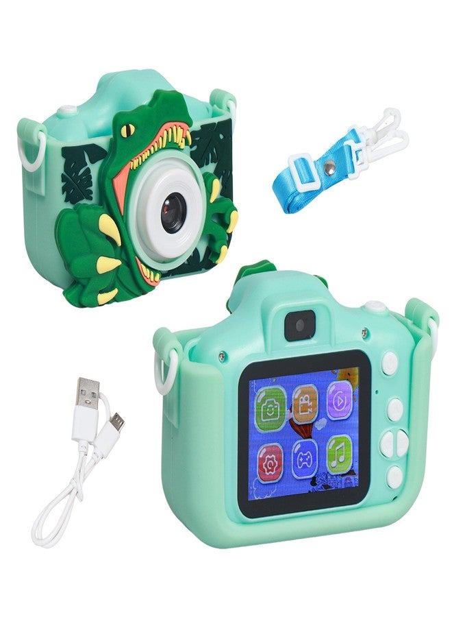 PN AVAN Kids Camera for Girls Boys, Dianosaur Kids Selfie Camera Toy 13MP 1080P HD Digital Video Camera for Birthday Gifts for 4+ to 15 Years Old Children[ 16GB SD Card INCLUDEDINOSAUR ] - Image 1