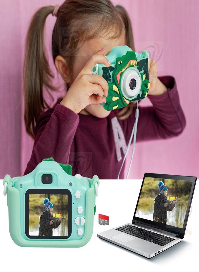 PN AVAN Kids Camera for Girls Boys, Dianosaur Kids Selfie Camera Toy 13MP 1080P HD Digital Video Camera for Birthday Gifts for 4+ to 15 Years Old Children[ 16GB SD Card INCLUDEDINOSAUR ] - Image 2