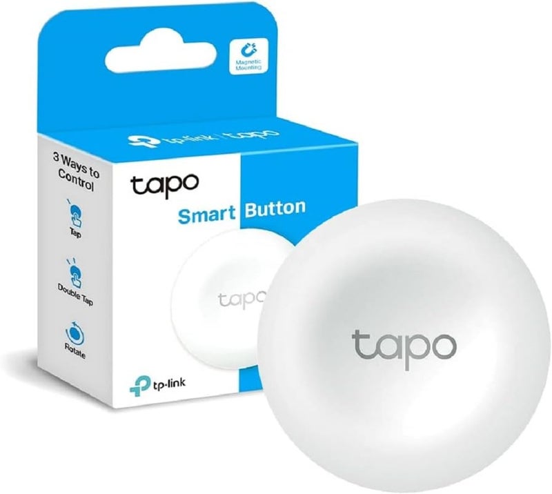 tapo TP-Link Tapo S200B Smart Button, Works with Tapo devices | Smart Home Control | Flexible Placement | Battery Powered | Tapo Hub required - Image 1