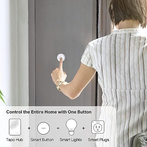 tapo TP-Link Tapo S200B Smart Button, Works with Tapo devices | Smart Home Control | Flexible Placement | Battery Powered | Tapo Hub required - Image 5