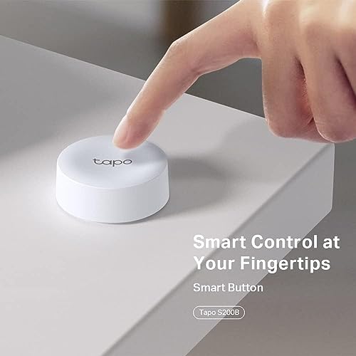tapo TP-Link Tapo S200B Smart Button, Works with Tapo devices | Smart Home Control | Flexible Placement | Battery Powered | Tapo Hub required - Image 4