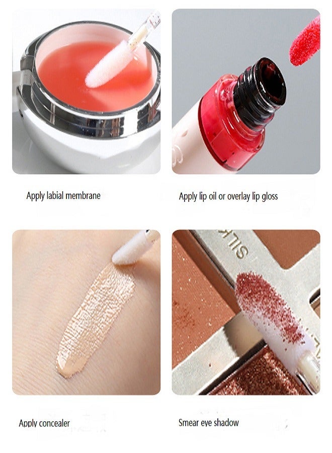ماركة غير محددة 50piece Set Of Disposable Lip Brusheye Brushshadow Cleanerbeauty Tool  - Image 4