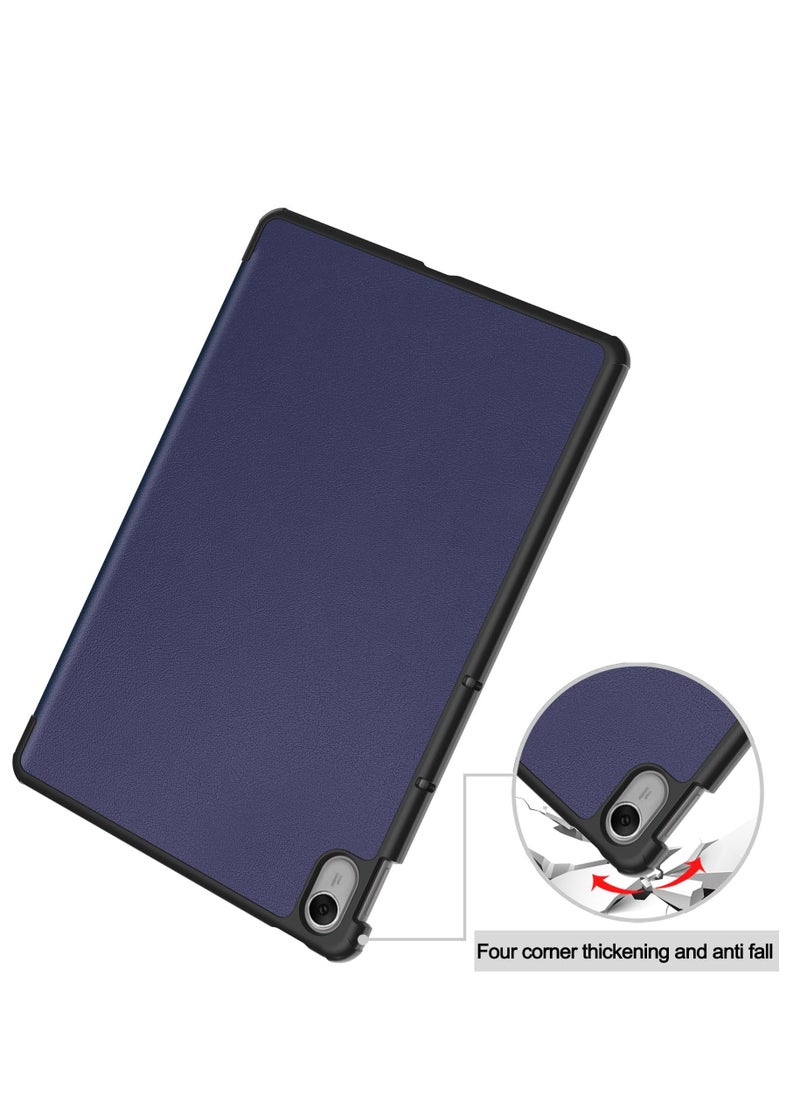 Generic - Shockproof Smart Tablet Case for Huawei MatePad 11.5 2023 BTK-W00 with Auto Sleep Wake Protective Casing Cover (Blue) - Image 1