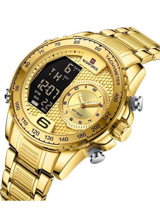 NAVIFORCE Men's Water Resistant Analog/Digital Watch NF9199 - Image 1