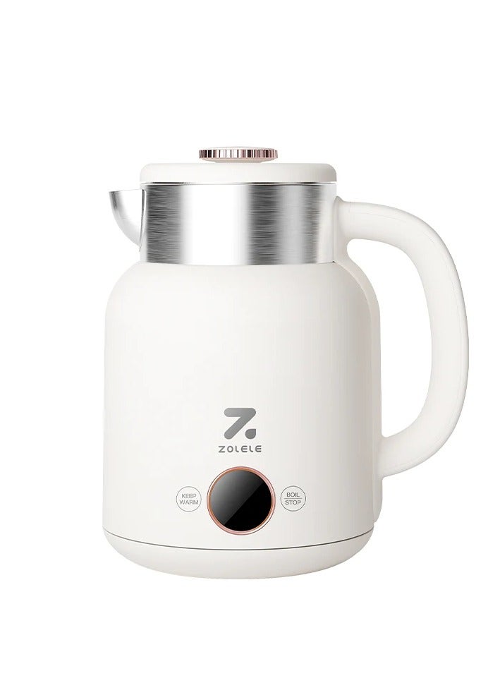 ZOLELE HK152 Cordless Smart Electric Kettle - White - Image 1