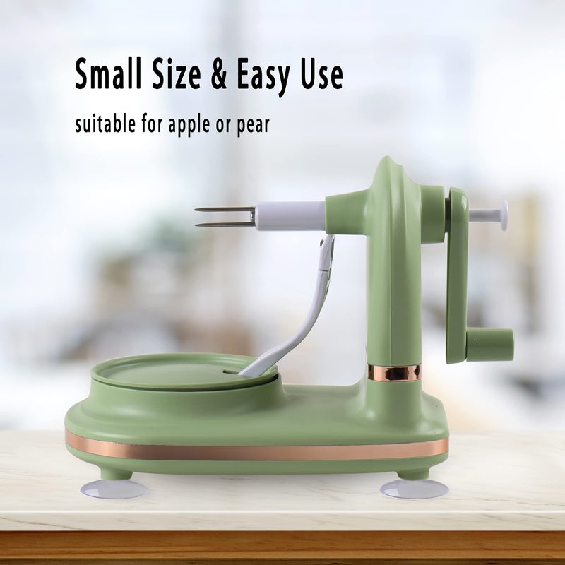 VEELAM Apple Peeler with 2 Blades Replacements, Apple Pealer Slicer & Corer for Home Kitchen Quick Applesauce Pie Making - Image 2