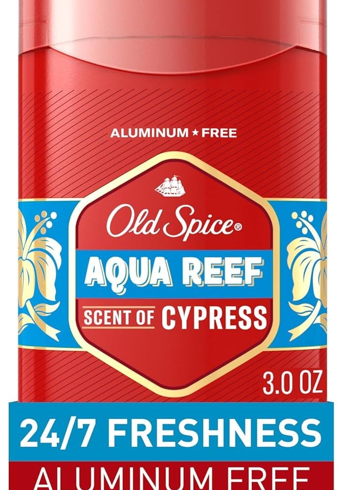 Old Spice Aqua Reef Aluminum Free Deodorant for Men - 85g Stick - Image 1