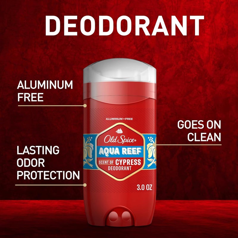 Old Spice Aqua Reef Aluminum Free Deodorant for Men - 85g Stick - Image 2