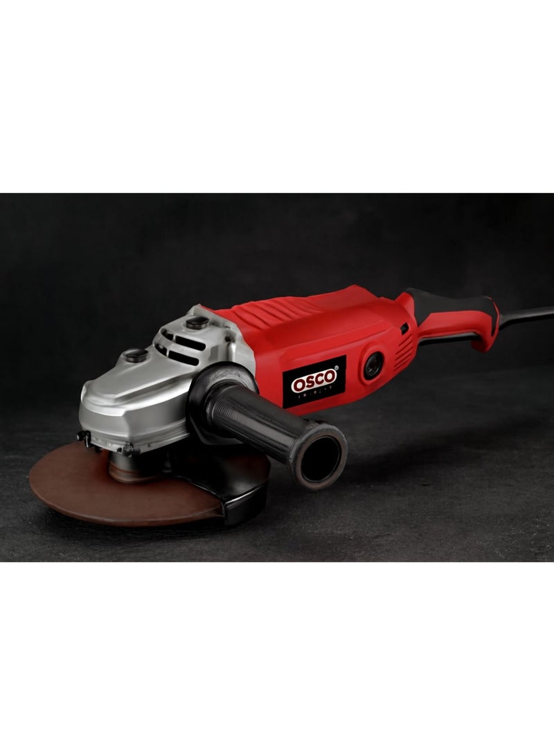 OSCO-TOOLS OSCO 9-Inch 2300W Angle Grinder – Heavy-Duty Electric Cutting & Grinding Tool - Image 5