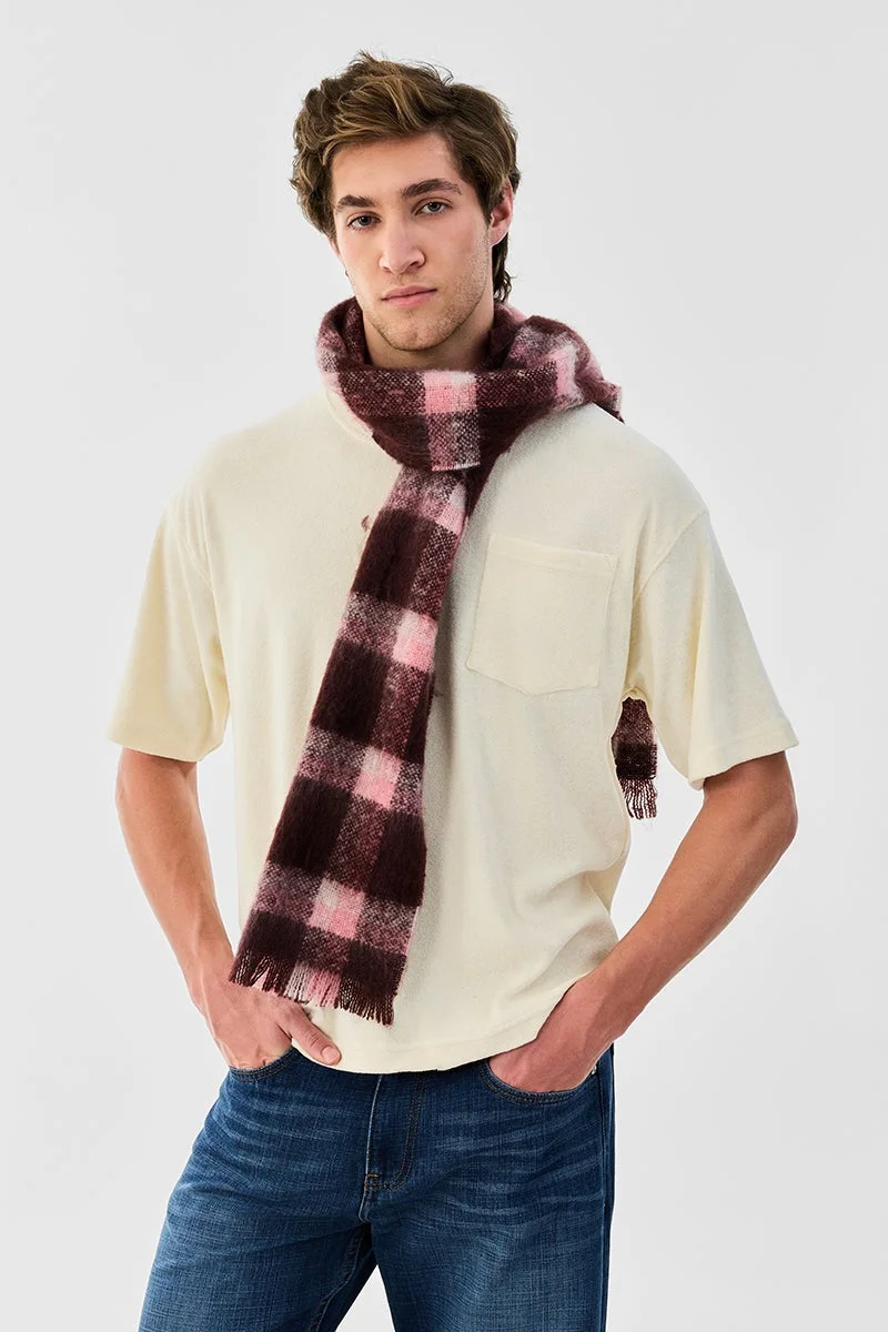 سنيتش Cream Textured Half Sleeve Oversized Streetwear T-Shirt