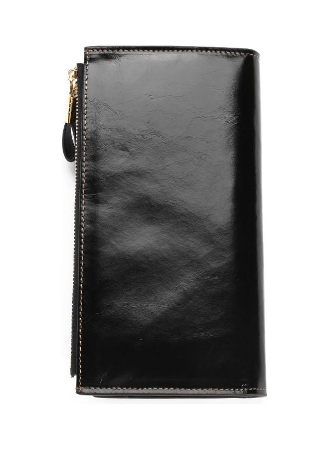 NIBEMINENT Antimagnetic Leather Purse Black  - Image 3