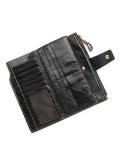 NIBEMINENT Antimagnetic Leather Purse Black  - Image 5