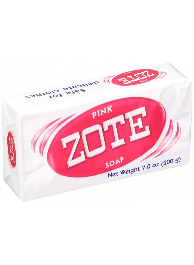 Zote Laundry Soap Bar Pink 7Oz