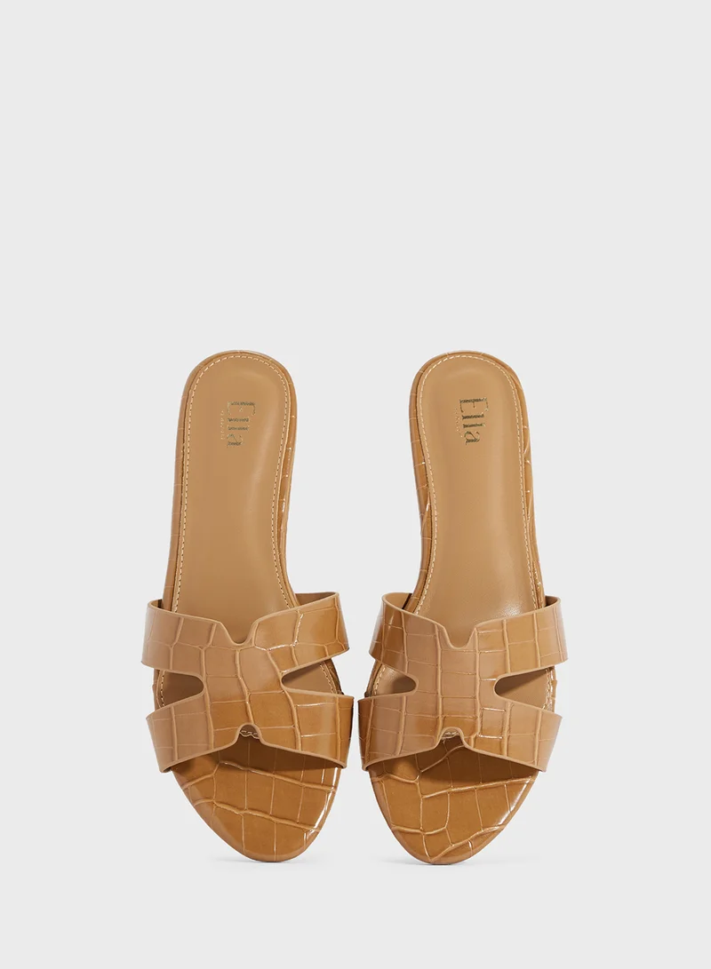 ELLA Ladies Classic Flat Sandal