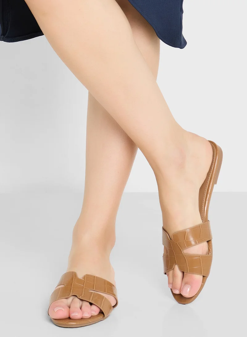 ELLA Ladies Classic Flat Sandal