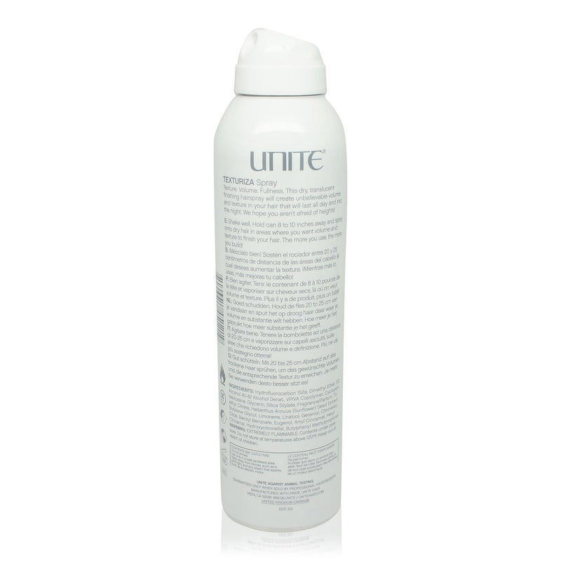 UNITE Hair - TEXTURIZA Texturizing Spray - Adds Volume, Texture & Fullness - Medium Hold, Matte Finish - Safe for All Hair Types, 7 oz - Image 5