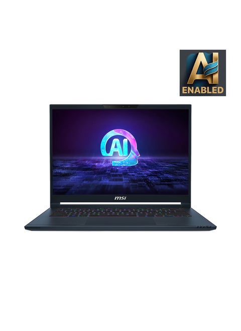 Stealth 14 Ai Studio Gaming Laptop With 14-Inch Display,Core Ultra 7-155H Processor/16GB RAM/1TB SSD/8GB Nvidia GeForce RTX 4060 Graphics/Windows 11 English/Arabic Grey