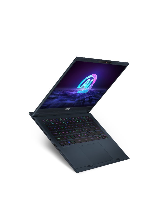 Stealth 14 Ai Studio Gaming Laptop With 14-Inch Display,Core Ultra 7-155H Processor/16GB RAM/1TB SSD/8GB Nvidia GeForce RTX 4060 Graphics/Windows 11 English/Arabic Grey