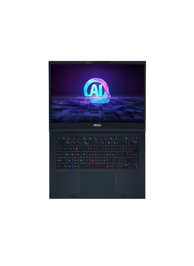 Stealth 14 Ai Studio Gaming Laptop With 14-Inch Display,Core Ultra 7-155H Processor/16GB RAM/1TB SSD/8GB Nvidia GeForce RTX 4060 Graphics/Windows 11 English/Arabic Grey