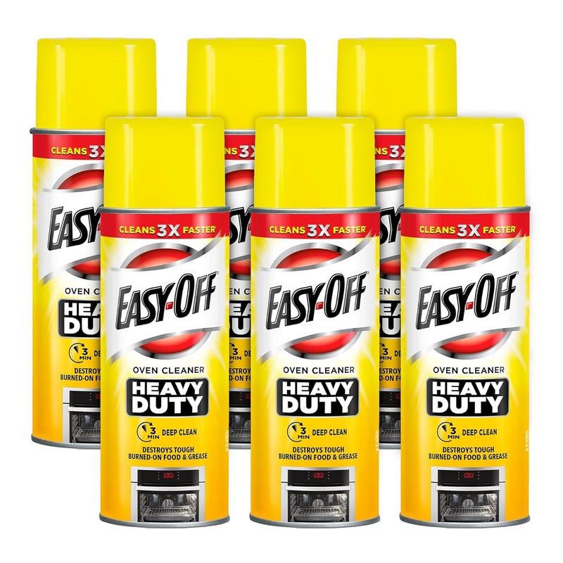 Easy Off Easy-Off Professional Oven & Grill Cleaner, 144 oz (6 Cans x 24 oz) - Image 1