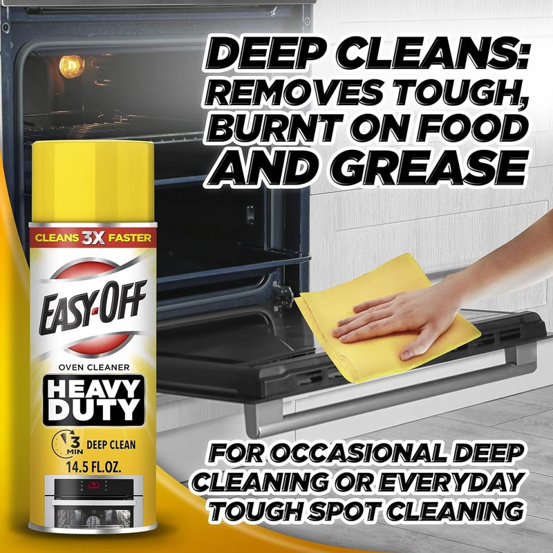 Easy Off Easy-Off Professional Oven & Grill Cleaner, 144 oz (6 Cans x 24 oz) - Image 2