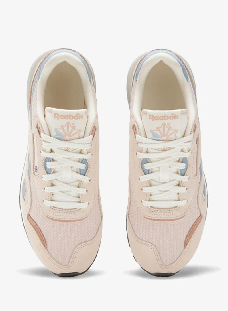 Reebok Muted Clay/Pink Clay/Leisure Blue Reebok Classic Nylon 89 Women's Shoes for Women | Best Price UAE