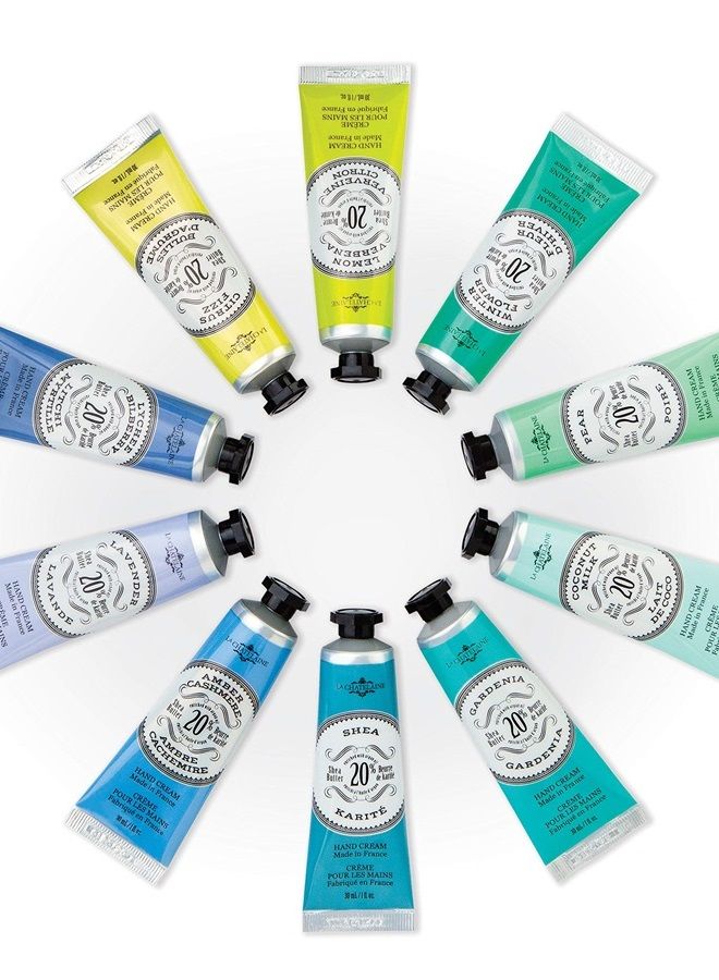La Chatelaine 20% Shea Butter Hand Cream Lemon Verbena, Organic Argan Oil, Moisturizing, Nourishing, Repairing Hand Care, Extra Rich, Non-Greasy, Made in France, Paraben Free,Travel Size 1 fl oz - Image 5