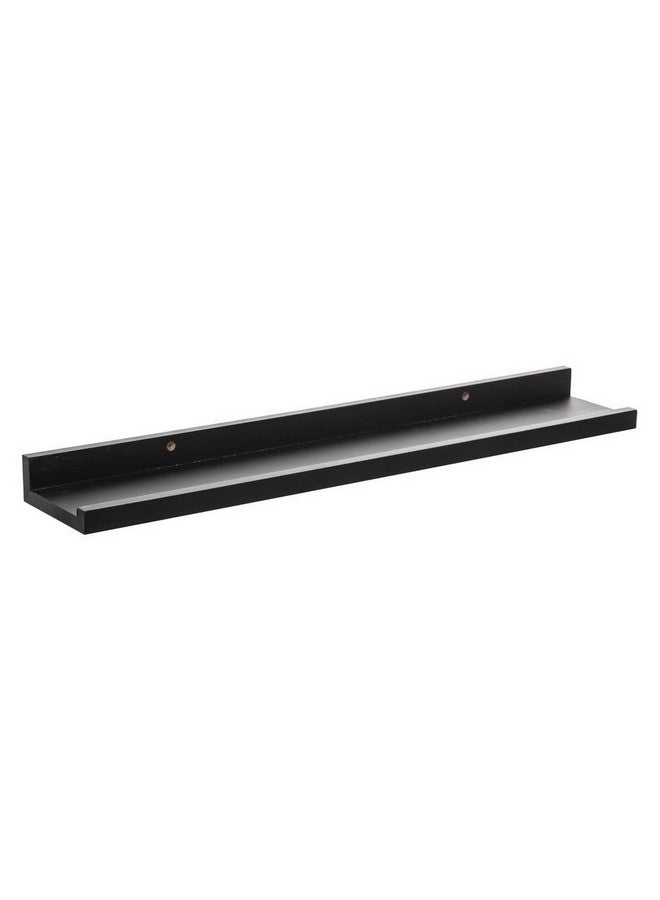 Five Simply Smart Fixy High Quality Wall Shelf Black 4 x 10 x 58 cm 160411A - Image 1