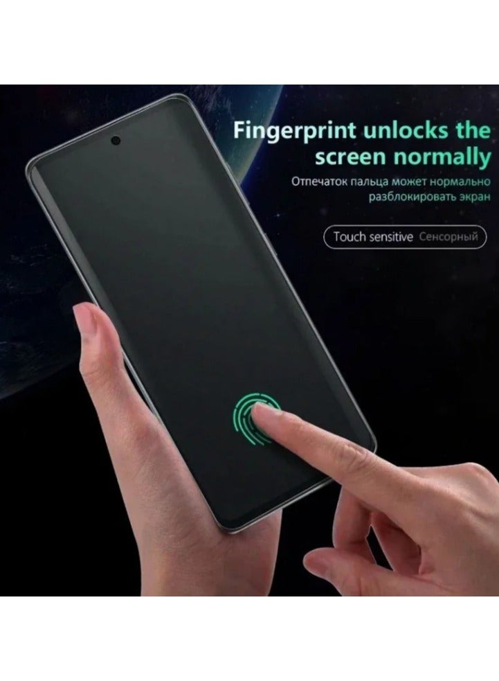 2-Pack Privacy Screen Protector for Samsung Galaxy S25, Anti-Spy Tempered Glass Film, Fingerprint ID Compatible - Image 2