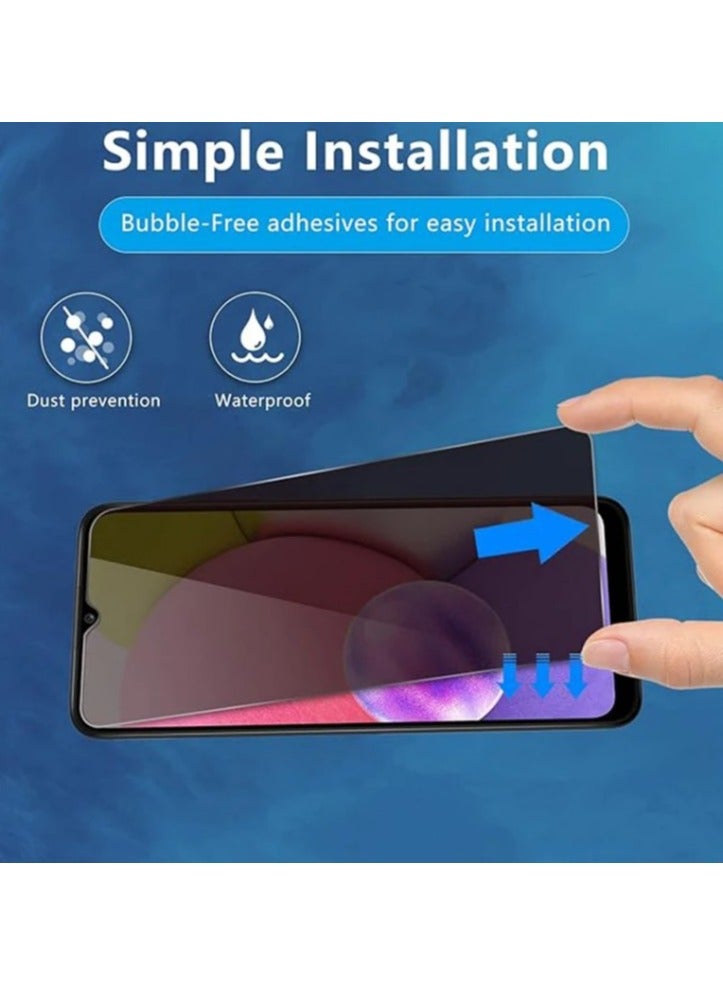 2-Pack Privacy Screen Protector for Samsung Galaxy S25, Anti-Spy Tempered Glass Film, Fingerprint ID Compatible - Image 4