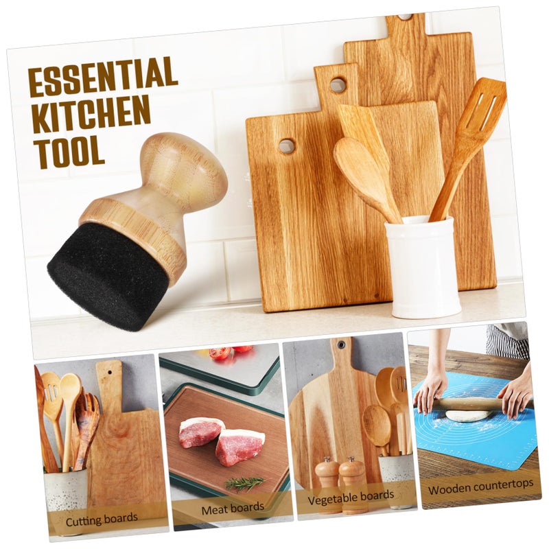Wax Applicator Sponge Oil Applicator for Cutting Boards Utensils Easy Clean Multi Purpose Tool - Image 5