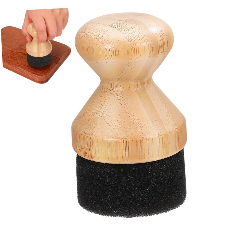 Wax Applicator Sponge Oil Applicator for Cutting Boards Utensils Easy Clean Multi Purpose Tool - Image 2