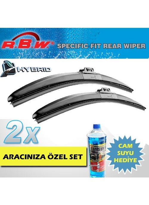 RBW Kia Ceed 09-12 Opel İnsignia 08- Forester Hybrid Wiper Set 