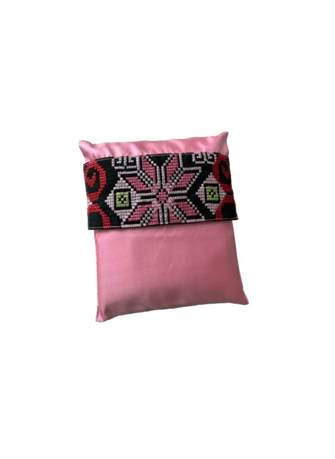 Generic - PINK prayer cloth polyester 3 peace's set top skirt and bag light weight to carry in your bag easy to wash nontransparent   don’t miss your SALAH - Image 1