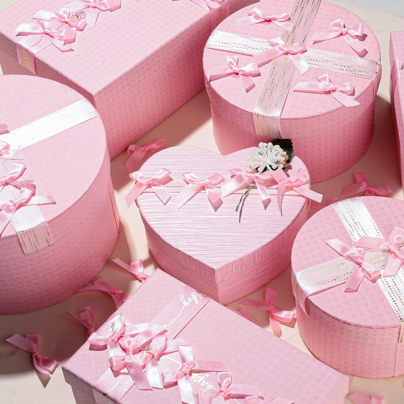 YGDZ Mini Pink Bows - 50 PCS, Satin Fabric Ribbons for Crafts, Tiny Bows for Wedding Party Favors, Gift Box Decorations - Image 4