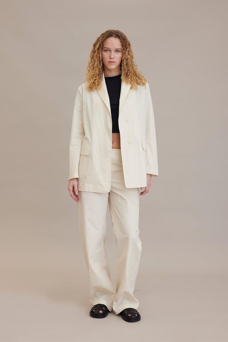 Manuka Casual Blazer Jacket Vanilla  - Image 2
