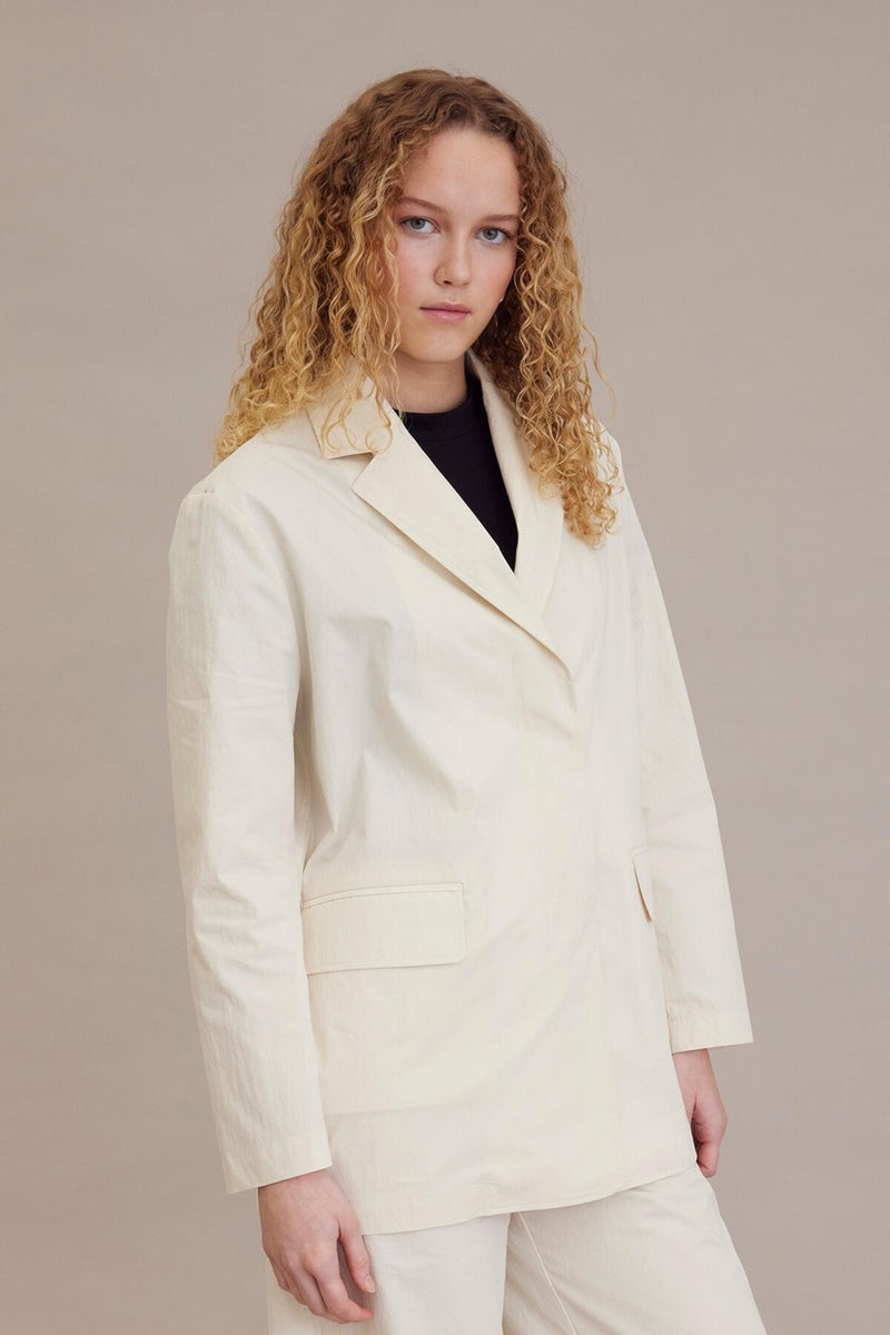 Manuka Casual Blazer Jacket Vanilla  - Image 3
