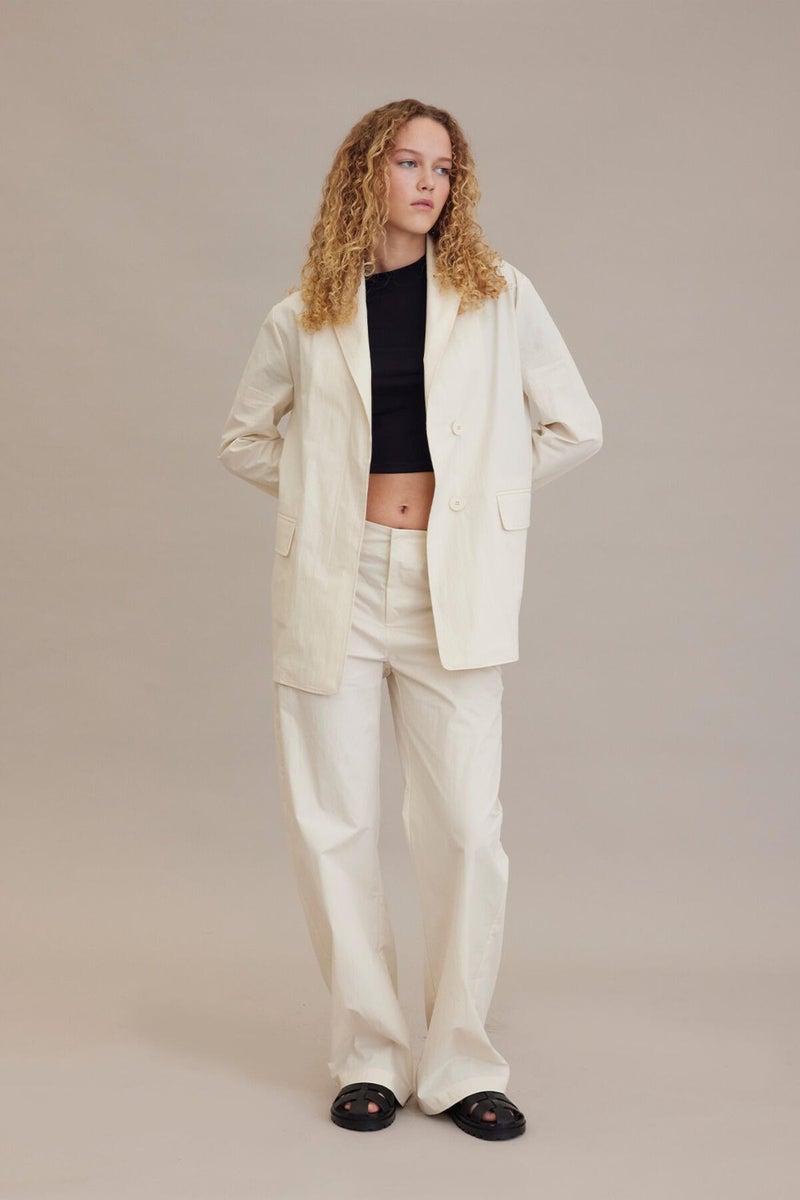 Manuka Casual Blazer Jacket Vanilla  - Image 4
