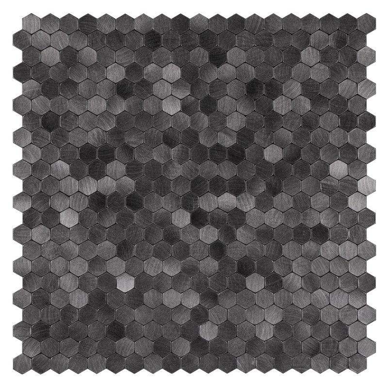 SELECT LIGHTING Select Metal Hexagon Peel and Stick Tiles w/10 Edges - Image 1