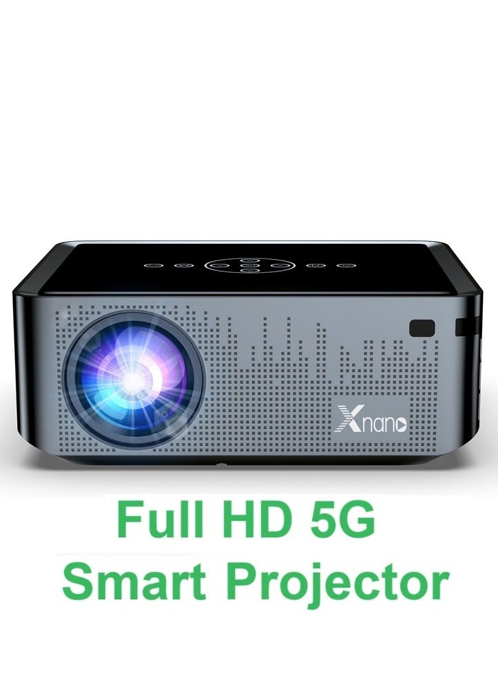 General Classic Projector X1 Pro Full HD 5G Smart Projector Portable Full HD 8K 1080P Resolution 12000 Lumens Dual Band WiFi Manual Focus  - Image 1