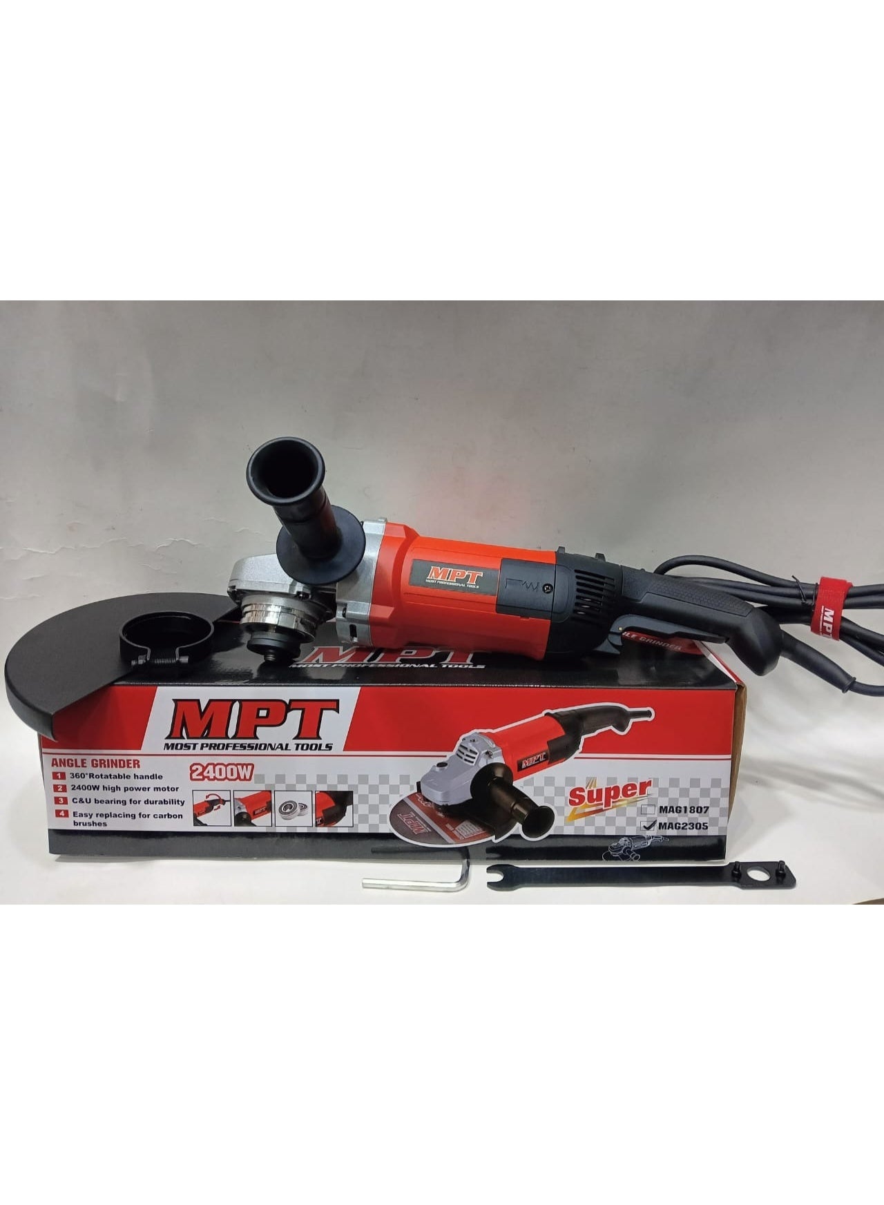 MPT 230MM 9 inch ANGLE GRINDER 2400 WATT MAG2305