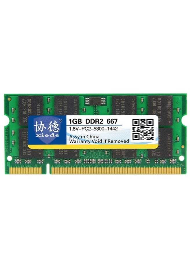 BURAQ - ذاكرة RAM XIEDE X024 DDR2 667MHz 1GB كاملة التوافق للابتوب - Image 1