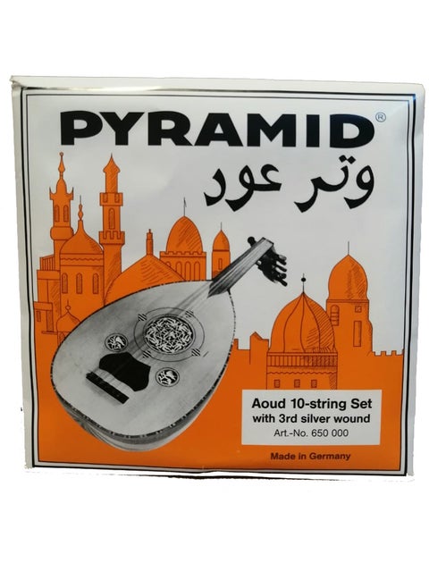 oud 10-string set with 3rd silver wound