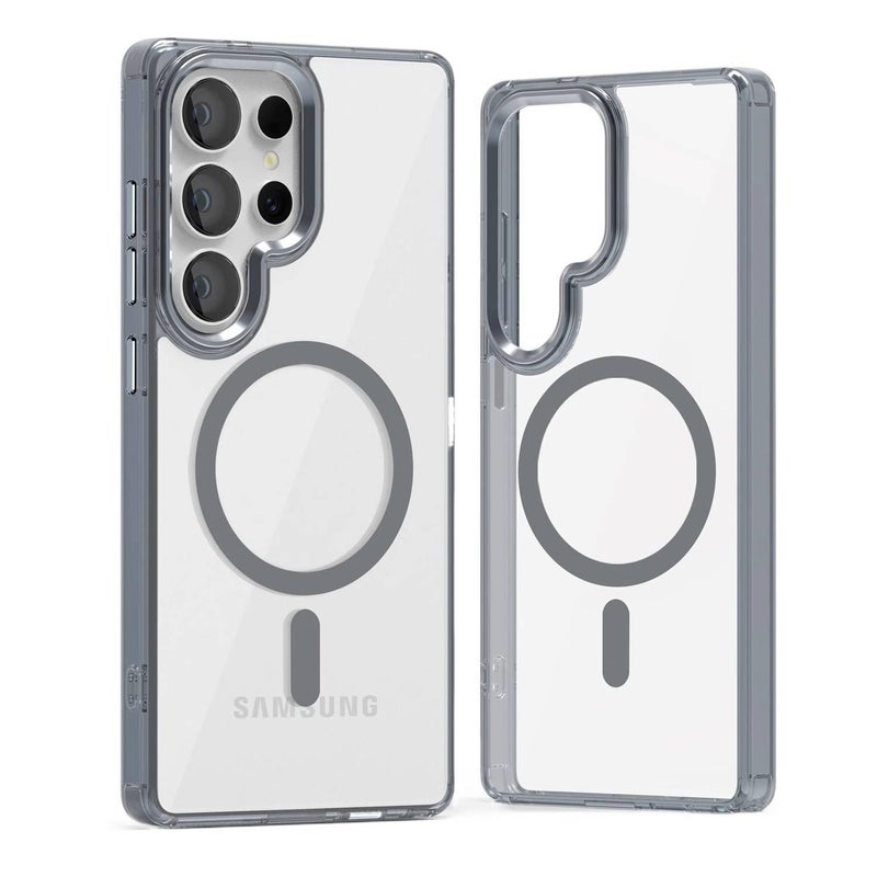 MagSafe Case | Gray | Shockproof Cover for Samsung S25 Ultra / Samsung S25 | Shockproof | Drop Protection - Image 1