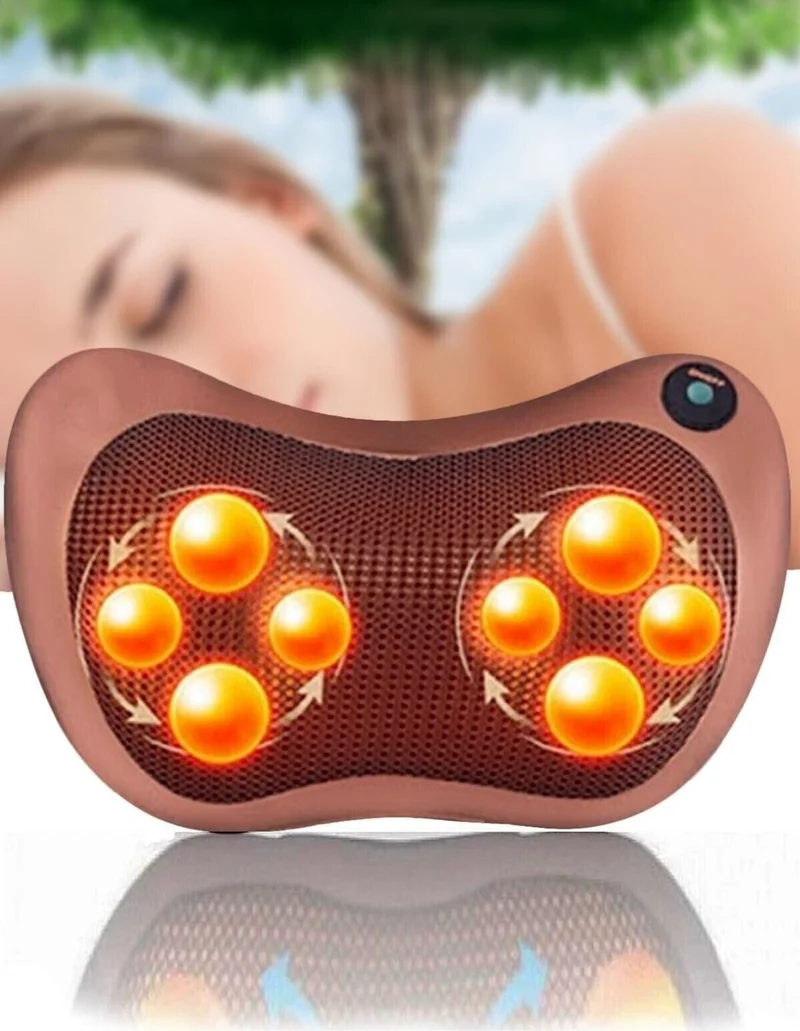 Medilix 8 Ball Scrub Massage Pillow Foot Waist Neck Back Body Shoulder Tool (