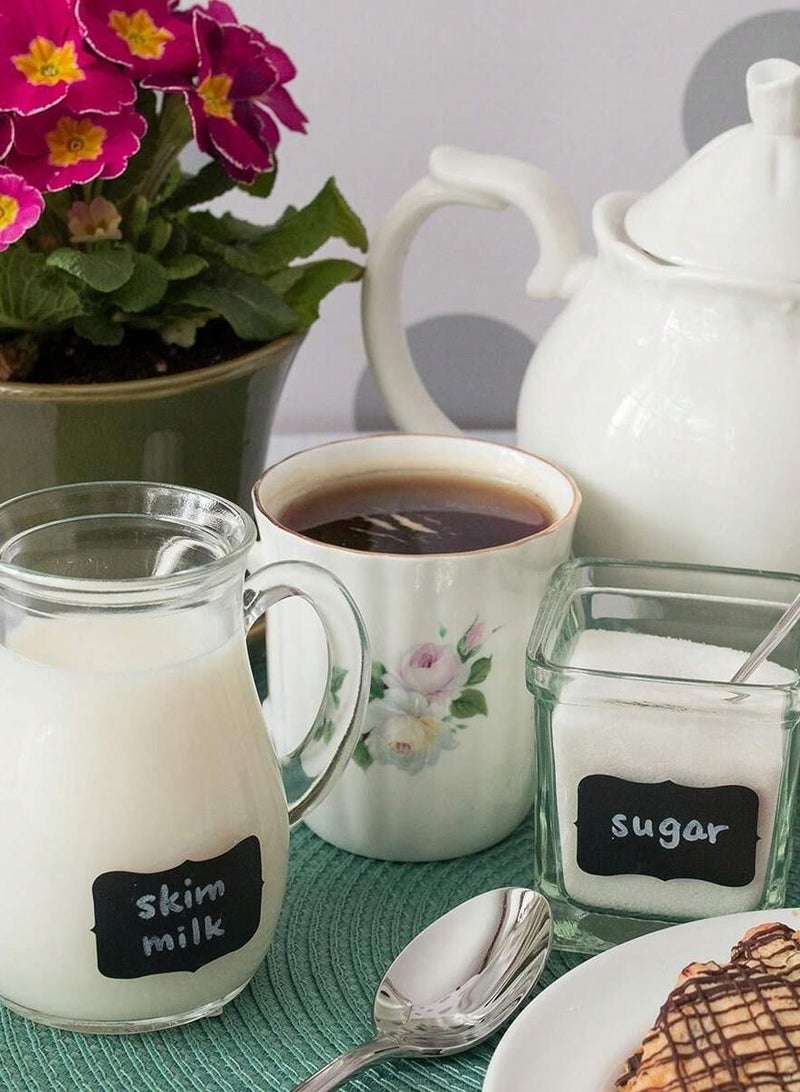 2-Roll 120pcs Chalkboard Sticker Labels with 1 White Pen – Reusable Waterproof Label Tape for Storage Bins, Weddings, Crafts, Kitchen, Parties - Image 4